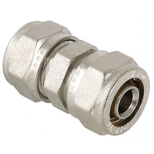 Соединение 32мм х 32мм Valtec обжимм для металлопластиковых труб купить в интернет магазине Санрай73