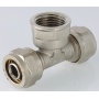 Тройник 20мм x 1/2"вр х 20мм Valtec обжим для металлопластиковых труб