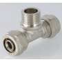 Тройник 20мм x 3/4"нр х 20мм Valtec обжим для металлопластиковых труб