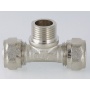 Тройник 20мм x 3/4"нр х 20мм Valtec обжим для металлопластиковых труб