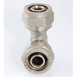 Угольник 20мм х 20мм Valtec обжим для металлопластиковых труб