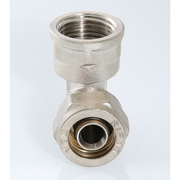 Угольник 26мм х 3/4"вр Valtec обжим для металлопластиковых труб