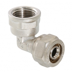 Угольник 26мм х 3/4"вр Valtec обжим для металлопластиковых труб