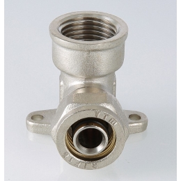 Угольник 20мм x 3/4"вр Valtec обжим установочный для металлопластиковых труб