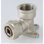 Угольник 20мм x 1/2"вр Valtec обжим установочный для металлопластиковых труб