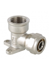 Угольник 20мм x 3/4"вр Valtec обжим установочный для металлопластиковых труб