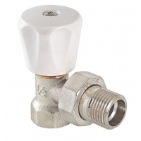 Клапан регулирующий со сгоном угловой 1/2" ВР/НР Valtec компактный