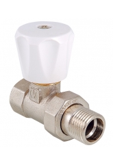 Клапан регулирующий со сгоном прямой 1/2" ВР/НР Valtec компактный