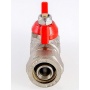 Кран шаровой 16мм цанга х 1/2"НР VALTEC  бабочка, для металлопластика