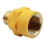 Диэлектрическая вставка 3/4"вр х 1/2"нр VRT для газовых приборов