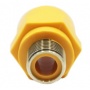 Диэлектрическая вставка 3/4"вр х 1/2"нр VRT для газовых приборов