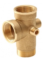 Штуцер 5-выводной VRT 1*1*1*1/4*1/4 ш*г*г*ш*г, 80 мм