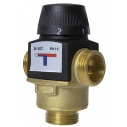 Термостатический смесительный клапан 1"нр VRT 20-50C, 2.5м3/ч  для ГБМ