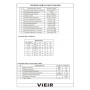 Клапан балансировочный Vieir DN15, 2.56м3/ч, 1/2"вр