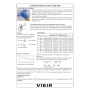 Клапан балансировочный Vieir DN15, 2.56м3/ч, 1/2"вр