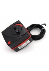 Сервопривод Vieir VR1136 для трехходового клапана, 230V, трехточечный, 120 сек, 90°