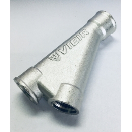 Тройник косой для гильзы под погружной датчик температуры 1" Vieir