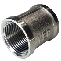 Муфта 1"вр Vieir никелированная латунная