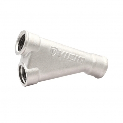 Тройник косой для гильзы под погружной датчик температуры 1" Vieir