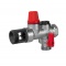 Группа безопасности 1/2"х3/4" Vieir 7bar для бойлера с предохранительным клапаном и шаровым краном