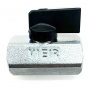 Кран шаровой мини 1/2"ВР/ВР Vieir никелированный флажок черный