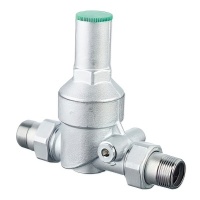 Редуктор давления мембранный 1/2"вр Vieir PN25 под манометр 1-6 бар