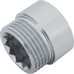 Удлинитель 1"ВН х 15мм Vieir хромированный латунный