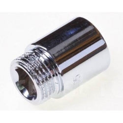 Удлинитель 1"ВН х 25мм Vieir хромированный латунный