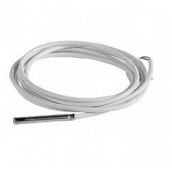 Датчик температуры пола Vieir NTC, выносной, гильза металлическая