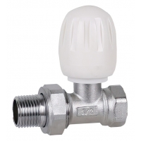 Вентиль регулировочный со сгоном прямой 1/2" ВР/НР Vieir