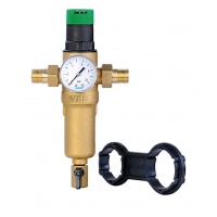 Фильтр с регулятором давления  1/2 для для горячей воды МЕТАЛЛ Vieir