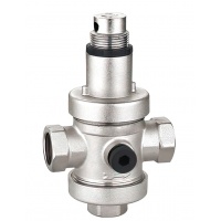 Редуктор давления поршневой под манометр 1 1/4"вр Vieir PN16, 1-4 бар