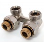 Узел нижнего подключения радиатора угловой 3/4" Vieir Multiflex для двухтрубных систем