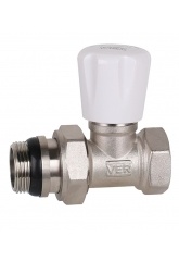 Вентиль регулировочный со сгоном прямой 3/4" ВР/НР Vieir Lux