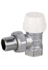 Вентиль термостатический со сгоном угловой 3/4" ВР/НР Vieir