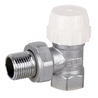 Вентиль термостатический со сгоном угловой 1/2" ВР/НР Vieir