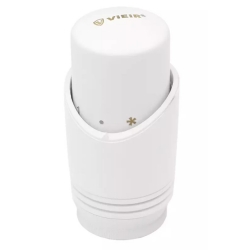 Головка термостатическая жидкостная Vieir 6,5-28C, M30X1,5, белая VR289-F