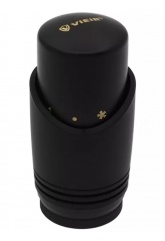 Головка термостатическая жидкостная Vieir 6.5-28C, M30X1,5, черная VR289-C