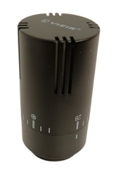 Головка термостатическая жидкостная Vieir 6-28C, M30X1,5, черная VR299-C