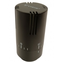 Головка термостатическая жидкостная Vieir 6-28C, M30X1,5, черная VR299-C