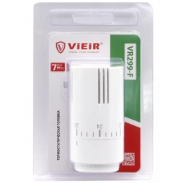 Головка термостатическая жидкостная Vieir 6-28C, M30X1,5, белая VR299-F