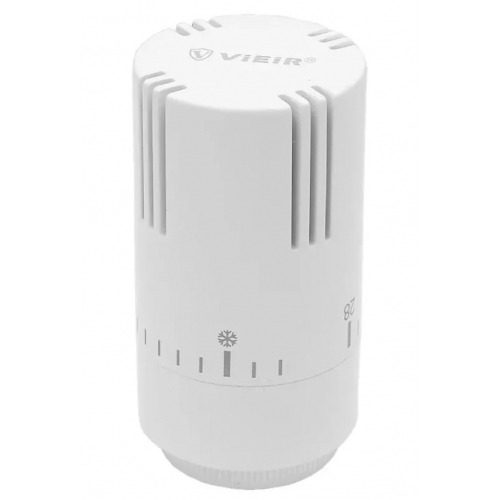 Головка термостатическая жидкостная Vieir 6-28C, M30X1,5, белая VR299-F купить в интернет магазине Санрай73