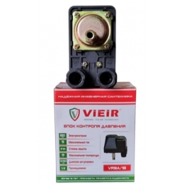 Реле давления воды 1-5 бар, 1/4" нр, без кабеля, Vieir
