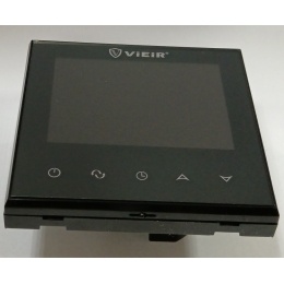Терморегулятор комнатный Vieir VR406-C сенсорный, програмируемый, черный