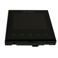 Терморегулятор комнатный Vieir VR406-C сенсорный, програмируемый, черный