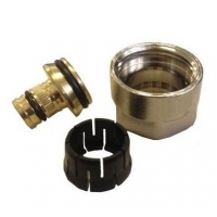 Фитинг компрессионный евроконус 16х2,2 х 3/4" Vieir для труб PEX, PE-RT