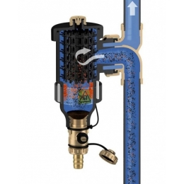 Фильтр-дешламатор 1" Vieir вертикально-горизонтальный