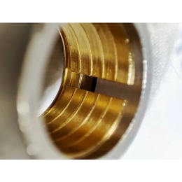 Фитинг компрессионный евроконус 15х1,0 х 3/4" Vieir для медных труб