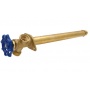 Незамерзающий уличный кран длина 250 мм 1/2"НР х 3/4"НР Vieir