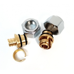 Фитинг компрессионный евроконус 16х2,0 х M24x19 Vieir для труб из из сшитого полиэтилена PE-Xa/EVOH